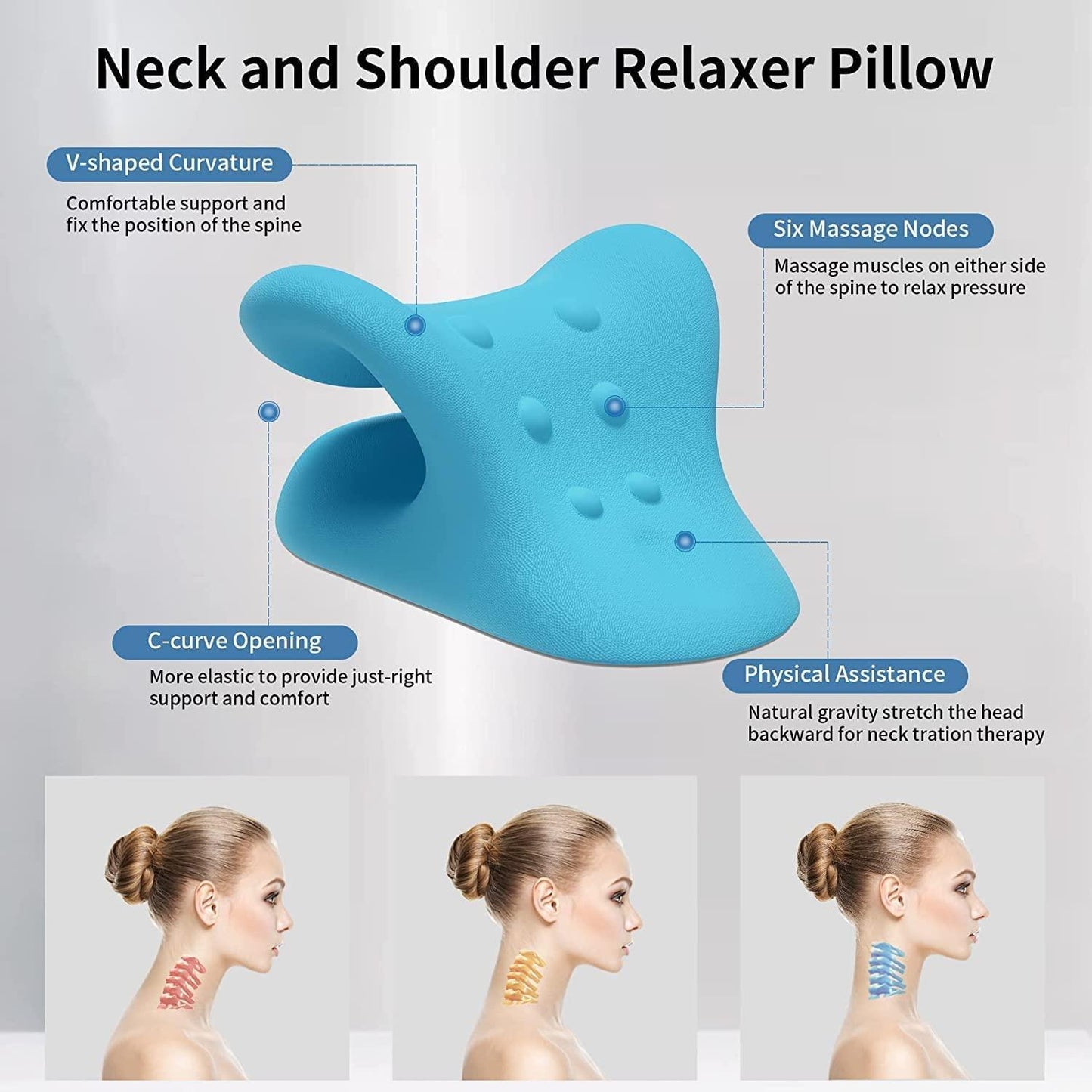 Expertomind Neck Relaxer | Cervical Pillow